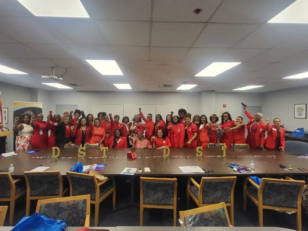Delta Day at Miami-Dade County Public School Board; hosted by elected Schoolboard Member and Delta, Dr. Dorothy Bendross-Mindingall, alongside members of the Miami  + Dade County Alumnae Chapters of Delta Sigma Theta Sorority, Inc.