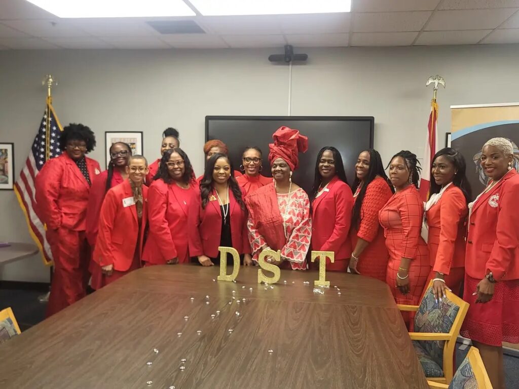 Delta Day at Miami-Dade County Public School Board; hosted by elected Schoolboard Member and Delta, Dr. Dorothy Bendross-Mindingall, alongside members of the Miami  + Dade County Alumnae Chapters of Delta Sigma Theta Sorority, Inc.